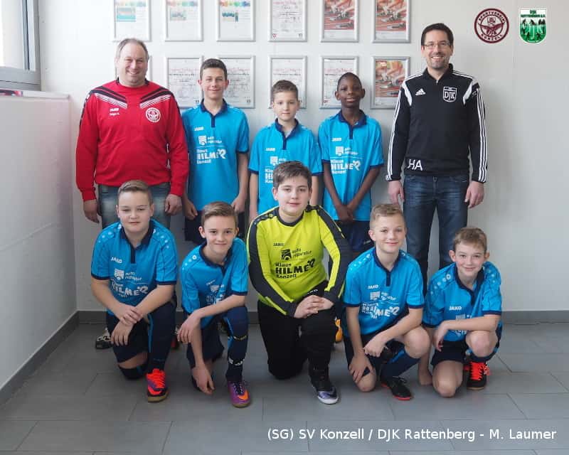 D-Junioren der SG SV Konzell / DJK Rattenberg beim 2. Aschinger Futsal-Cup 2017